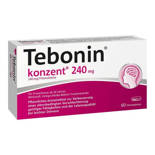 Tebonin konzent 240 mg Filmtabletten - 1