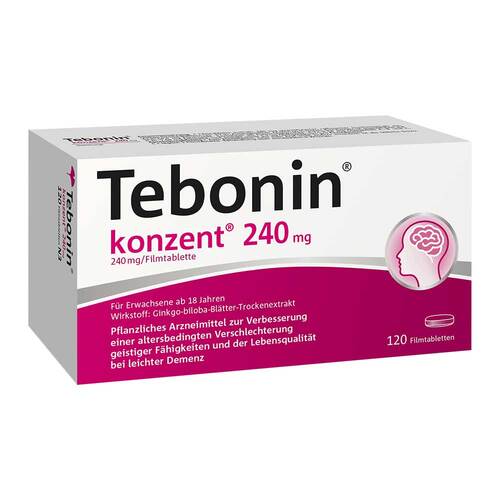 Tebonin konzent 240 mg Filmtabletten - 1