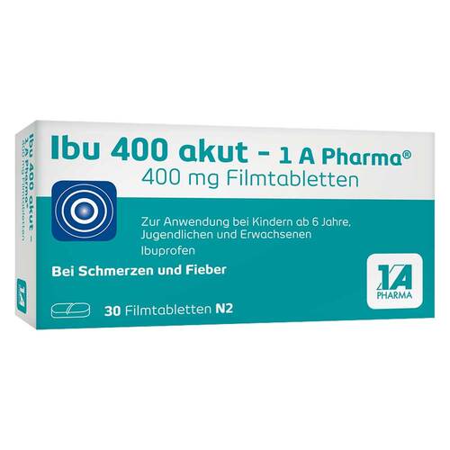 Ibu 400 akut-1A Pharma Filmtabletten - 1