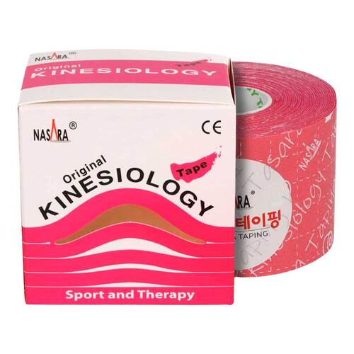 KINESIOLOGIE Tape 5 cmx5 m pink - 1