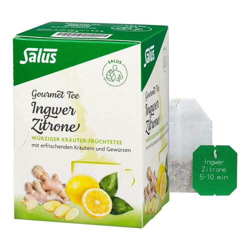Ingwer Zitrone Tee Salus Filterbeutel - 1