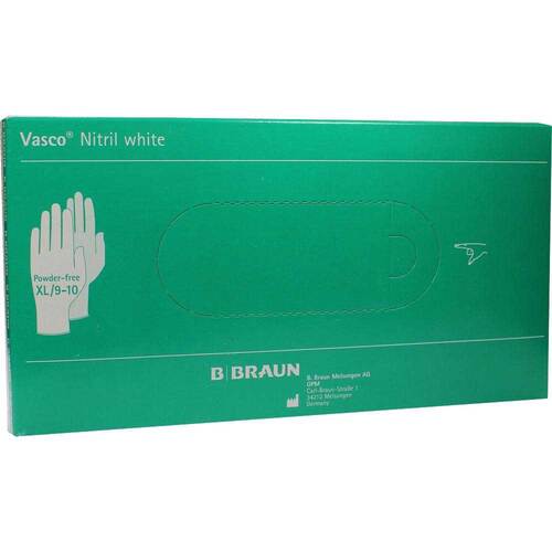 VASCO Nitril white Untersuchungshandschuhe XL - 1