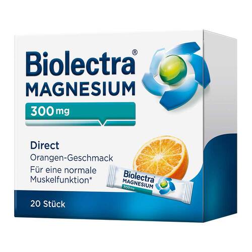 Biolectra Magnesium 300 mg Direct Orange Sticks - 1