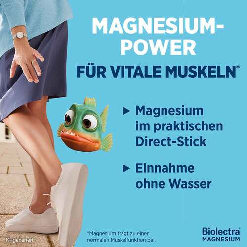 Biolectra Magnesium 300 mg Direct Orange Sticks - 2