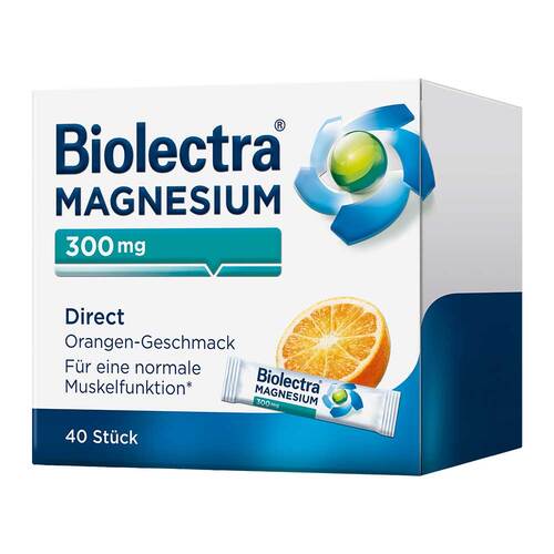 Biolectra Magnesium 300 mg Direct Orange Sticks - 1