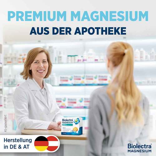Biolectra Magnesium 300 mg Direct Orange Sticks - 5