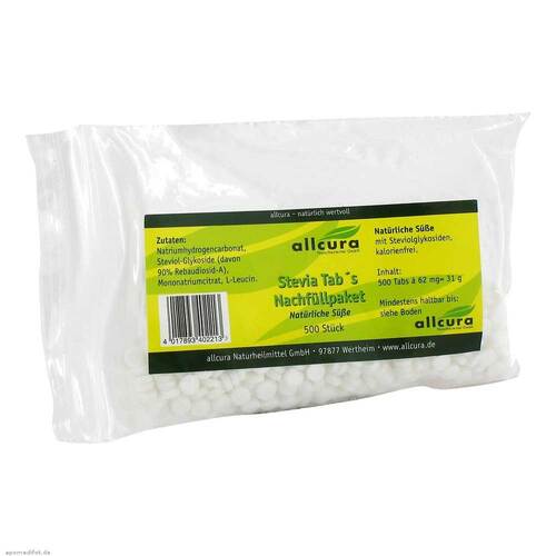 Stevia Tabs Nachf&uuml;llpacket - 1
