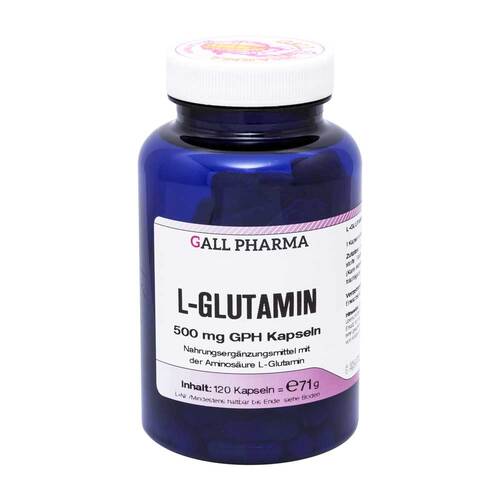 L-Glutamin 500 mg Gph Kapseln - 1