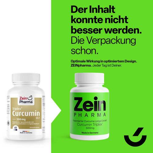Curcumin-TRIPLEX3 500 mg / Kap.95% Curcumin + Bioperin - 3