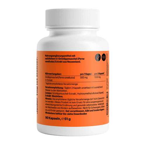 Gr&uuml;nlippmuschel Mit 2% Gag und 27% Omega-3-Fetts&auml;ure - 2