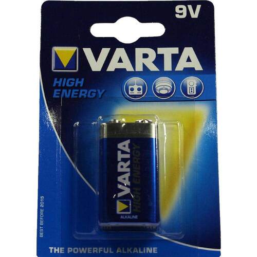 Batterien E Block 6LR61 9V 4922 Varta High - 1