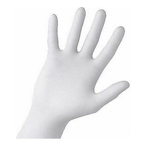 HANDSCHUHE Einmal Nitril M wei&szlig; - 1