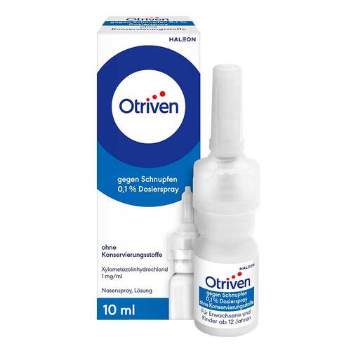 Otriven 0,1% Dosierspray ohne Konservierungsstoffe - 1