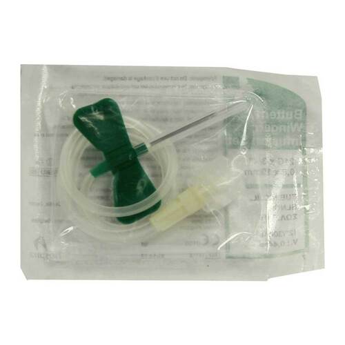 BUTTERFLY Infusionszubeh&ouml;r 21 G gr&uuml;n - 1