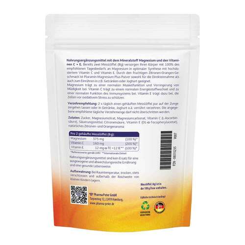 Pluramin Magnesium plus Pulver Nachf&uuml;llbeutel  - 2