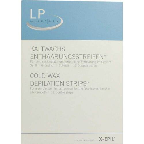 X-Epil Kaltwachsstreifen f&uuml;r d.Gesicht - 1