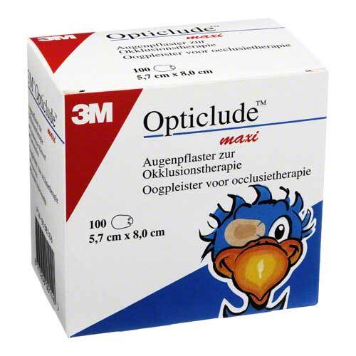 Opticlude maxi 5,7x8 cm 1539 / 100 - 1