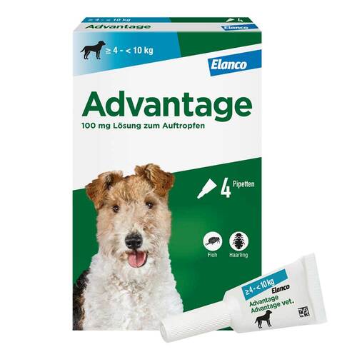 Advantage 100 L&ouml;sung f&uuml;r Hunde 4-10 kg - 7