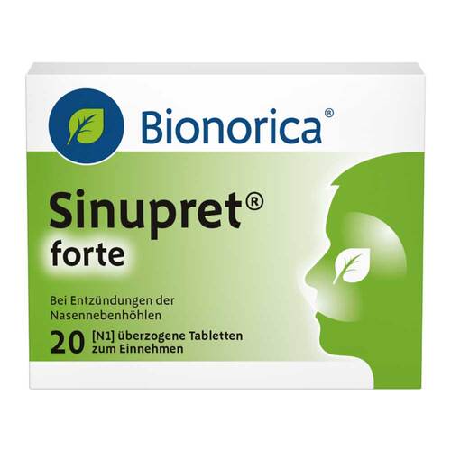 Sinupret forte &uuml;berzogene Tabletten - 1