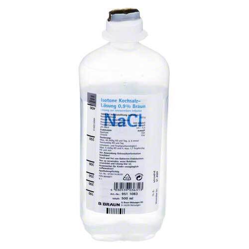 Isotone Kochsalz-L&ouml;sung 0,9% Braun Ecoflac Plus - 1