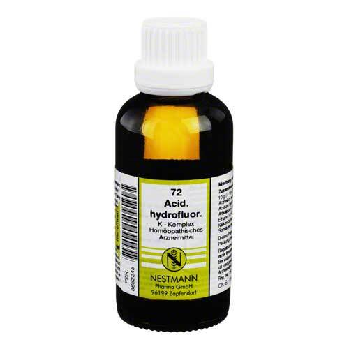 ACIDUM HYDROFLUORICUM K Komplex Nr.72 Dilution - 1