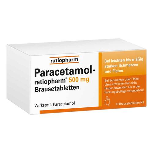 Paracetamol-ratiopharm 500 mg Brausetabletten - 1