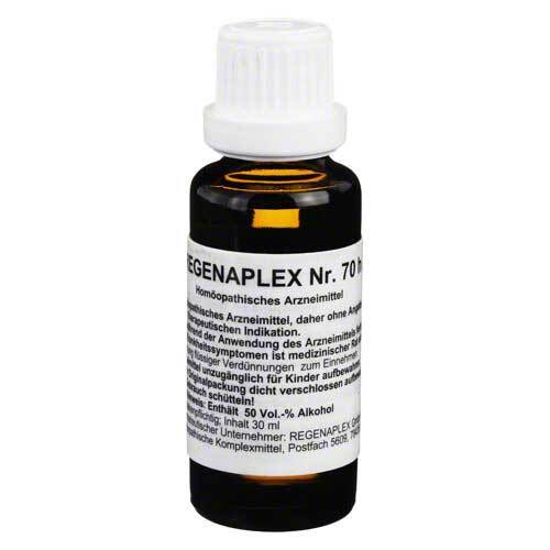 Regenaplex Nr.70 h Tropfen zum Einnehmen - 1
