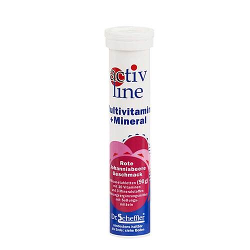 Activline Multivitamin mit rote Johannisb. Brausetabletten  - 1