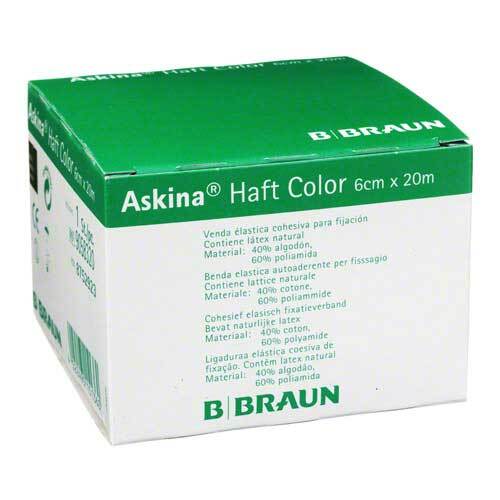 ASKINA Haftbinde Color 6 cmx20 m gr&uuml;n - 1