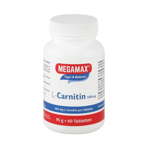 MEGAMAX L-Carnitin 500 mg Tabletten - 1