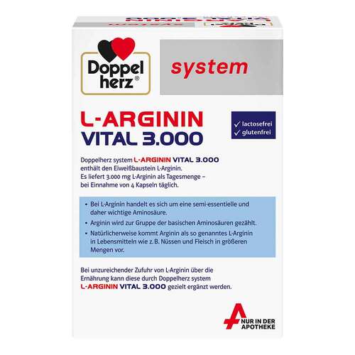 Doppelherz L-Arginin Vital 3.000 system Kapseln - 2