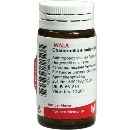 Chamomilla E radice D 20 Globuli - 1