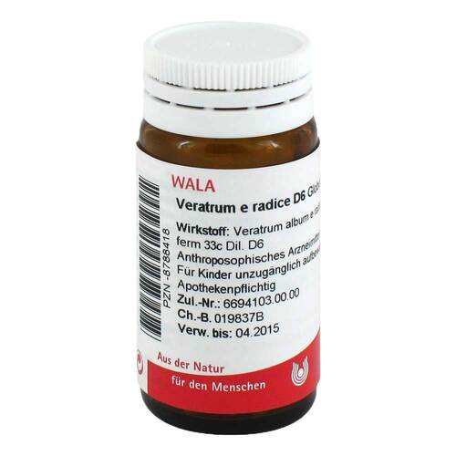 VERATRUM E radice D 6 Globuli - 1