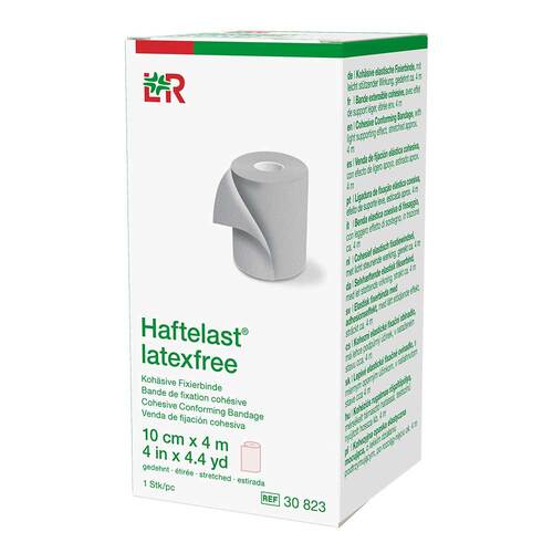 Haftelast Fixierbinde koh&auml;s.latexfrei 10 cmx4 m creme - 2