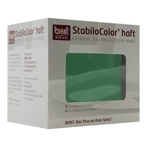 Bort Stabilocolor haft Binde 8 cm gr&uuml;n - 1