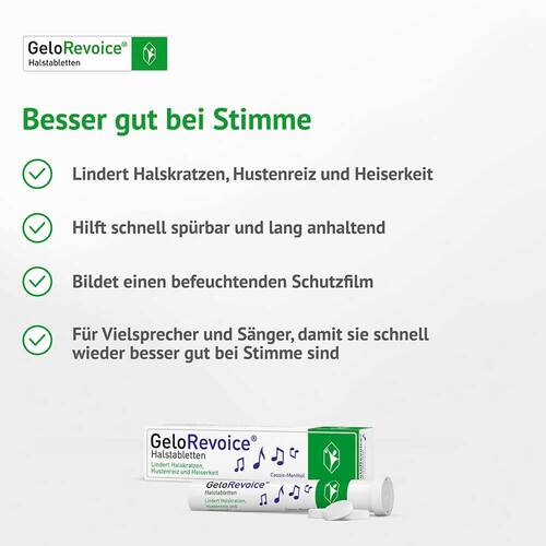 Gelorevoice Halstabletten Cassis-Menthol Lut.-Tab. - 2