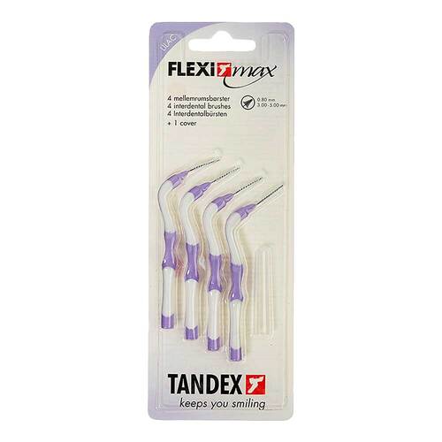 Tandex Flexi max B&uuml;rste konisch 0,8 mm purple - 1