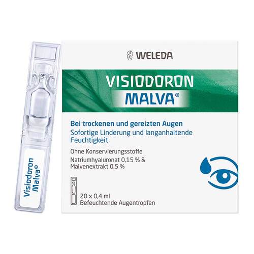 Visiodoron Malva Augentropfen in Einzeldosispipet. - 1