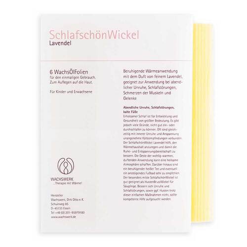 Schlafsch&ouml;n Wickel Lavendel - 2