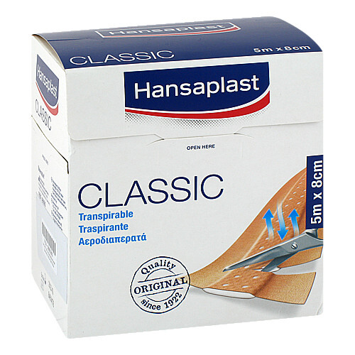 Hansaplast Classic Pflaster 8 cmx5 m - 1