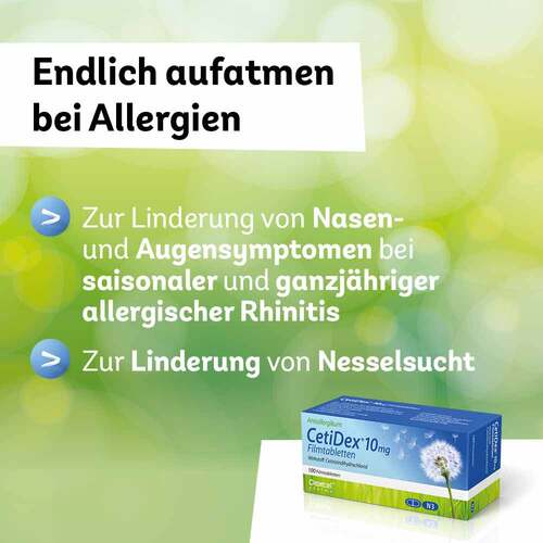 Cetidex 10 mg Filmtabletten - 3