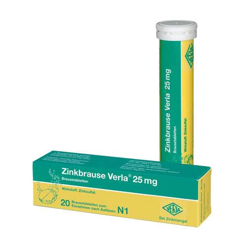 Zinkbrause Verla 25 mg Brausetabletten - 1