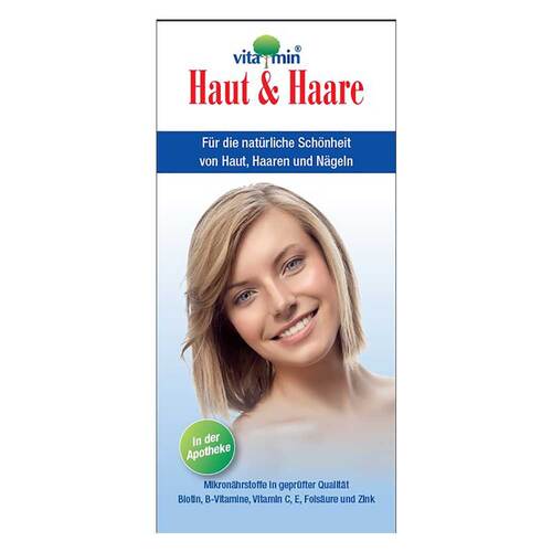 Haut &amp; Haare Vitamin Natur Pharma Kapseln - 1