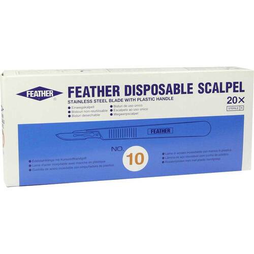 Skalpell Einmal Figur 10 Feather - 1