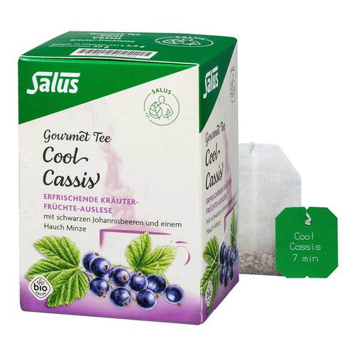 Cool Cassis Kr&auml;utertee Salus Filterbeutel - 1