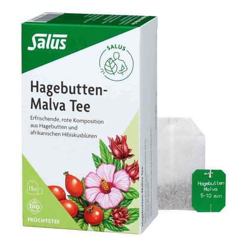 Hagebutten Malva Tee Fr&uuml;chtetee Bio Salus Fbeutel  - 1