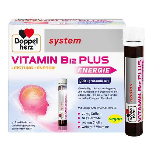 Doppelherz Vitamin B12 Plus system Trinkampullen - 1