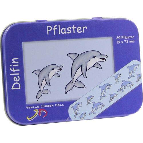 KINDERPFLASTER Delfin Dose - 1