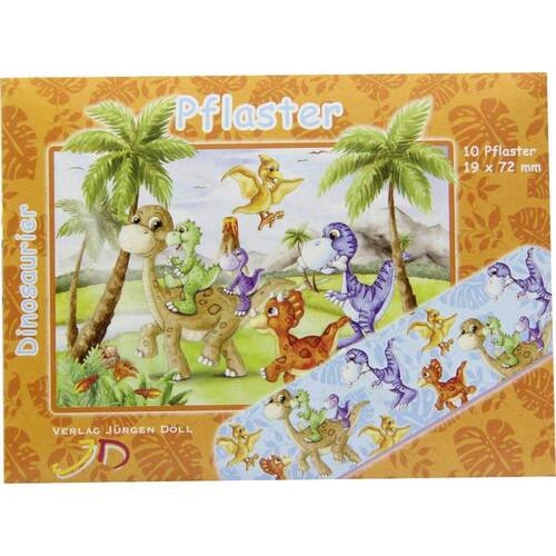 KINDERPFLASTER Dinosaurier Briefchen - 1