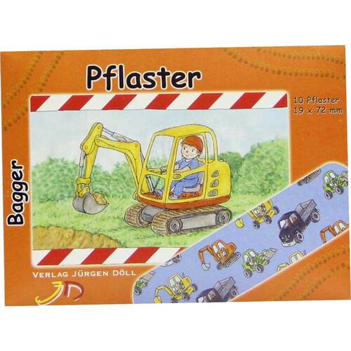 KINDERPFLASTER Bagger Briefchen - 1